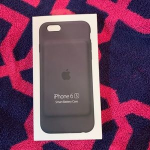 New iPhone 6s smart battery case.